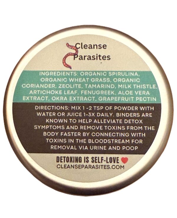 buy herbal mineral natural binders chelation detox for heavy metals, plastic, mold, toxins binders