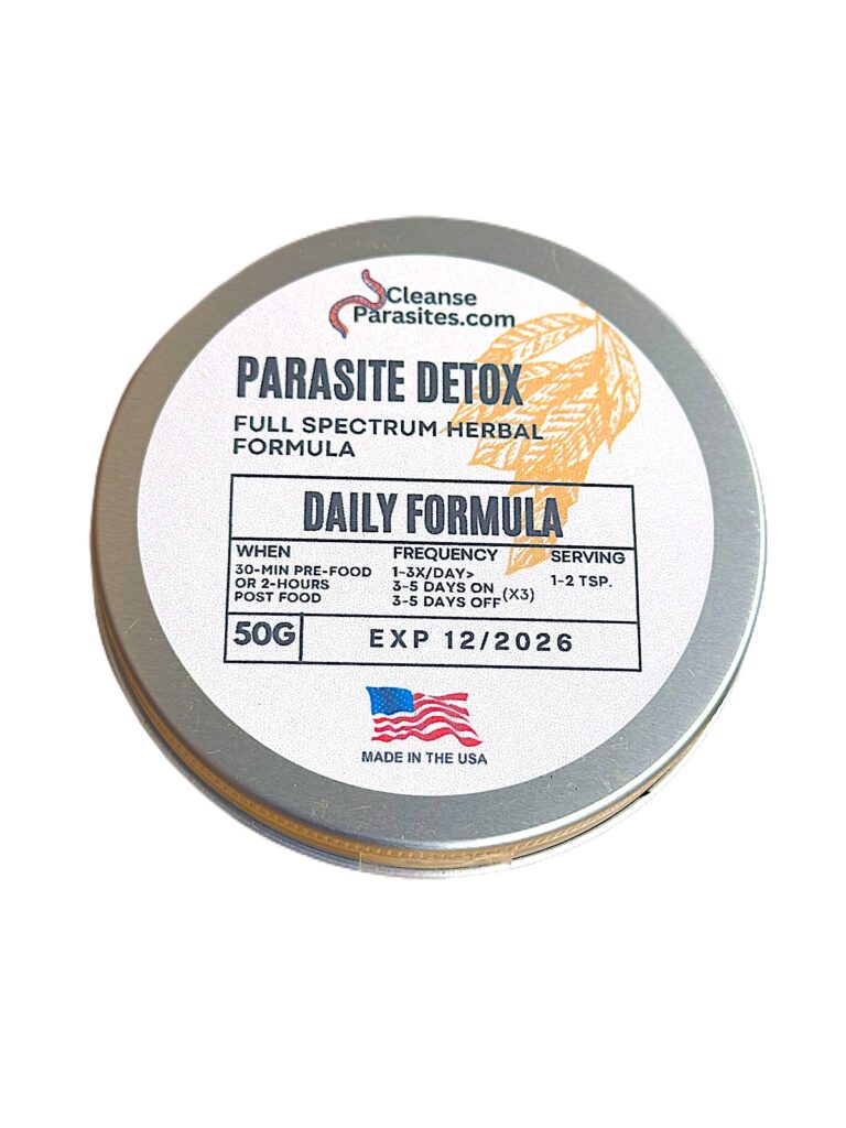 herbal parasite cleanse dewormer, balck walnut hull cloves wormwood berberine